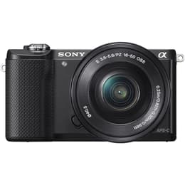 DSLR Alpha 5000 - Negro + Sony E PZ 16-50mm f/3.5-5.6 OSS f/3.5-5.6