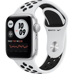 Apple Watch (Series SE) 2020 GPS 40 mm - Aluminio Plata - Correa Nike Sport Blanco/Negro