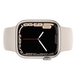 Apple Watch (Series 7) 2021 GPS + Cellular 41 mm - Aluminio Plata - Correa deportiva Blanco estrella