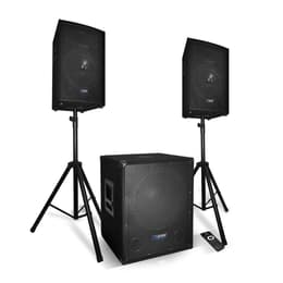 Pack sonorisation 2200W - Enceintes + Caisson + Pieds - USB/BLUETOOTH - BM SONIC BMS1512 Altavoces PA