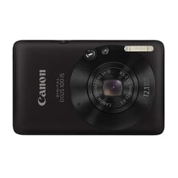 Canon Digital IXUS 100 IS - Negro + Canon Zoom Lens 3x IS 33-100mm f/3.2-5.8