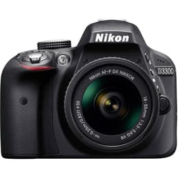 Nikon D3300 - Negro + Nikon AF-P DX Nikkor 18-55mm f/3.5-5.6G