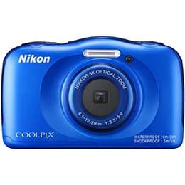 Compacto - Nikon Coolpix S33 - Azul