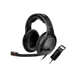 Cascos reducción de ruido gaming con cable micrófono Sennheiser PC363D - Negro