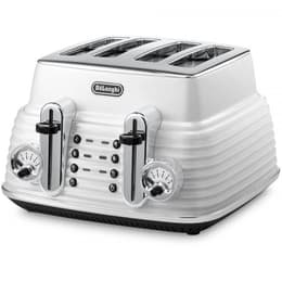 Tostador Delonghi CTZ4003W 4 ranuras - Blanco