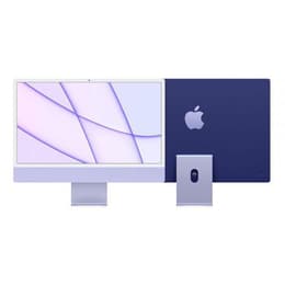 iMac 24" (2021) M1 de Apple con CPU de 8 núcleos GPU de 8 núcleos - 256 GB SSD - 8 GB QWERTZ - Alemán Vidrio estándar