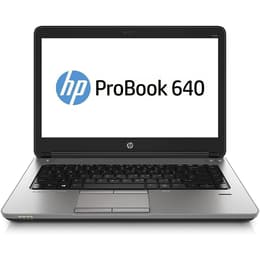 HP ProBook 640 G1 14" Core i3 2.4 GHz - SSD 256 GB - 4GB - teclado francés