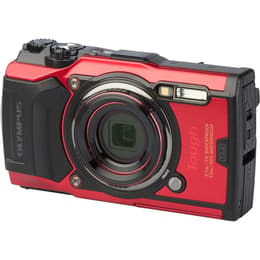 Cámara compacta Tough TG-6 - Rojo + Olympus Olympus lens Zoom 4.5-18mm f/2.0-4.9 f/2.0-4.9