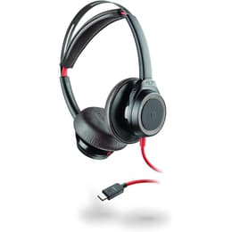 Cascos reducción de ruido con cable micrófono Plantronics C7225 Blackwire - Negro