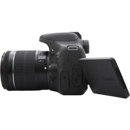 Réflex - Canon EOS 750D - Negro + Objetivo Canon EF-S 18-55mm f/3.5-5.6 IS STM