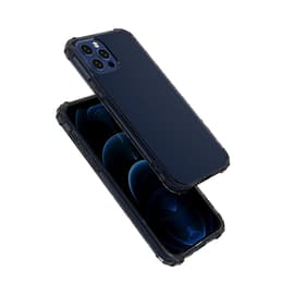 Funda iPhone 12 Pro Max - Silicona - Negro/Transparente