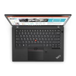 Lenovo ThinkPad T470s 14" Core i5 2.4 GHz - SSD 256 GB - 8GB - teclado francés