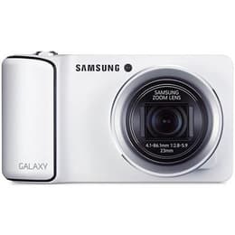 Cámara compacta Samsung Galaxy Ek-gc100 - Blanco + Objetivo Samsung 21X Optical Zoom Lens 23-483mm f/2.8-5.9