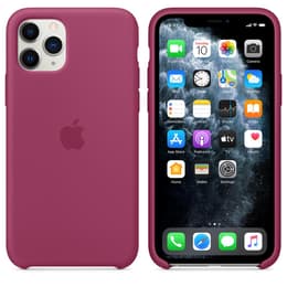 Funda de silicona Apple iPhone 11 Pro Max - Silicona Rojo granate