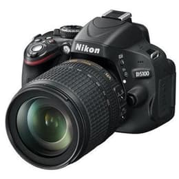 Réflex D5100 - Negro + Nikon Nikon AF-S DX Nikkor 18-105 mm f/3.5-5.6 G ED VR f/3.5-5.6G