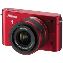 1 J1 - Rojo + Nikon 1 Nikkor 10-30mm f/3.5-5.6 VR + 1 Nikkor VR 30-110mm f/3.8-5.6 f/3.5-5.6 + f/3.8-5.6