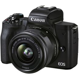 Instantánea EOS M50 Mark II - Negro + Canon EF-M 15-45mm f/3.5-6.3 IS STM f/3.5-6.3