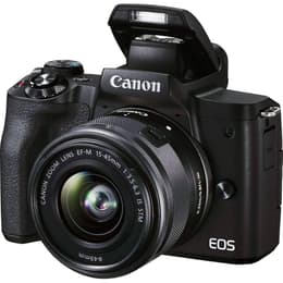 Instantánea EOS M50 Mark II - Negro + Canon EF-M 15-45mm f/3.5-6.3 IS STM f/3.5-6.3