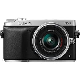 Lumix DMC-GX7 - Negro + Panasonic Panasonic Lumix G Vario 14-42mm f/3.5-5.6 ASPH f/3.5-5.6