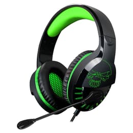 Cascos gaming con cable micrófono Spirit Of Gamer Pro H3 - Verde/Negro