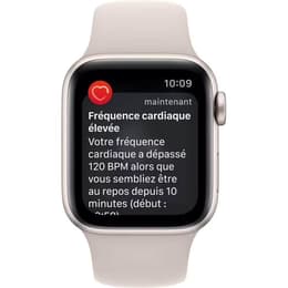 Apple Watch Series SE 2 (2022) GPS + Cellular 40 mm - Aluminio Blanco estrella - Correa deportiva Blanco estrella