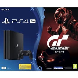 PlayStation 4 Pro 1000GB - Negro + Grand Turismo Sport