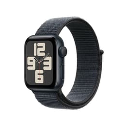 Apple Watch Series SE 2 (2022) GPS 44 mm - Aluminio Medianoche - Correa loop deportiva Midnight