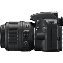 Réflex Nikon D3200 Negro + Objetivo 18 - 55 mm - f/3.5-5.6G Nikon AF-S DX VR II