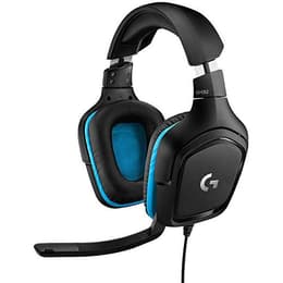 Cascos gaming con cable micrófono Logitech G432 - Negro/Azul