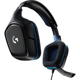 Cascos gaming con cable micrófono Logitech G432 - Negro/Azul