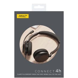 Cascos reducción de ruido con cable micrófono Jabra Connect 4H - Negro