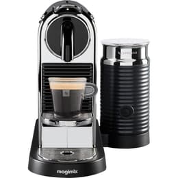 Cafeteras express de cápsula Compatible con Nespresso Magimix Citiz & Milk Chrome 11318 1L - Acero inoxidable