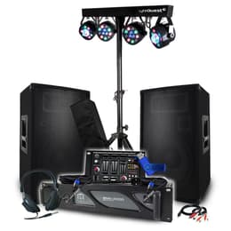 Pack Sono 3200W BM SONIC Ampli 2000W, Paire d'Enceintes 2x600W, Table de Mixage, Portique 4 Lumières Xperformer+Clé 32G Altavoces PA