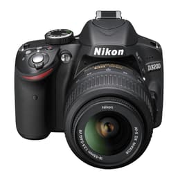 Cámara réflex Nikon D3200 - Negro + Objetivo Nikon AF-S DX Nikkor 18-55 mm f/3.5-5.6G VR