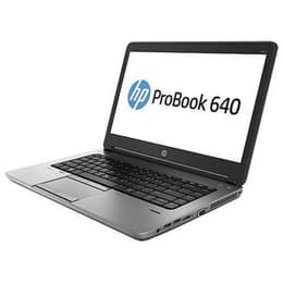 HP ProBook 640 G1 14" Core i5 GHz - SSD 128 GB - 4GB - teclado francés