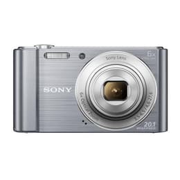 Cámara compacta Cyber-shot DSC-W810 - Plata + Sony Sony Lens 6x Optical Zoom 26-156 mm f/3.5-6.5 f/3.5-6.5