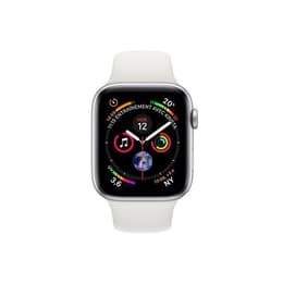 Apple Watch (Series 4) 2018 GPS 44 mm - Aluminio Plata - Deportiva Blanco