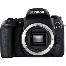 Canon EOS 77D DSLR - Negro + Objetivo Canon EFS 24mm f/2.8 STM - Negro