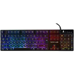 The G-Lab Teclado QWERTY Español retroiluminado KeyZ-Iridium