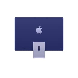 iMac 24" (2021) M1 de Apple con CPU de 8 núcleos GPU de 8 núcleos - 256 GB SSD - 8 GB QWERTY - Español Vidrio estándar