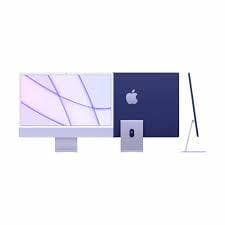 iMac 24" (2021) M1 de Apple con CPU de 8 núcleos GPU de 8 núcleos - 256 GB SSD - 8 GB QWERTY - Español Vidrio estándar