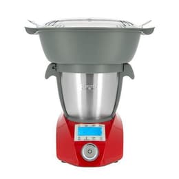 Procesador de alimentos multifunción Compact Cook Elite CF1602 2L - Rojo/Gris