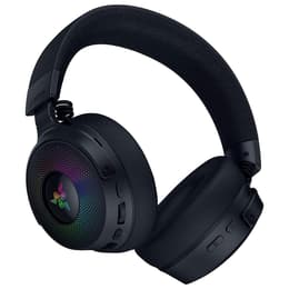 Cascos reducción de ruido gaming con cable + inalámbrico micrófono Razer Kraken V4 Pro - Negro