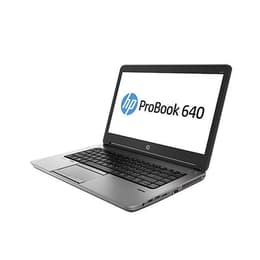 HP ProBook 640 G1 14" Core i3 2.4 GHz - SSD 256 GB - 4GB - teclado francés