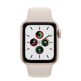 Apple Watch Series SE 1 (2020) GPS 40 mm - Aluminio Oro - Correa deportiva Blanco estrella