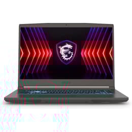 MSI Thin 15 B12UCX-2412FR 15" Core i5 2.8 GHz - SSD 512 GB - 16GB - NVIDIA GeForce RTX 2050 AZERTY - Francés