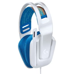 Cascos gaming con cable micrófono Logitech G335 - Blanco