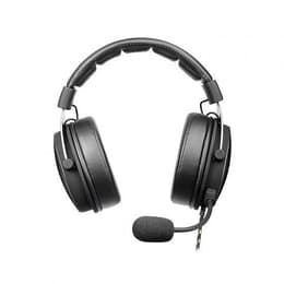 Cascos reducción de ruido gaming con cable micrófono Xtrfy H1 - Negro