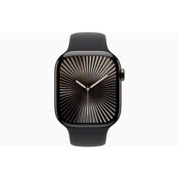 Apple Watch Series 10 (2024) GPS + Cellular 46 mm - Titanio Pizarra - Correa deportiva Negro