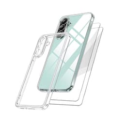 Funda Galaxy A26 y 2 protectores de pantalla - TPU - Transparente